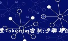 如何设置Tokenim密钥：步骤